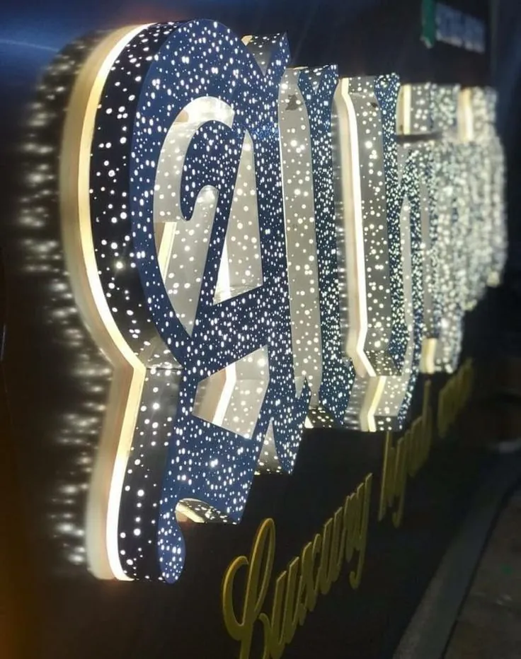 Sparkle-Fill Channel Letters