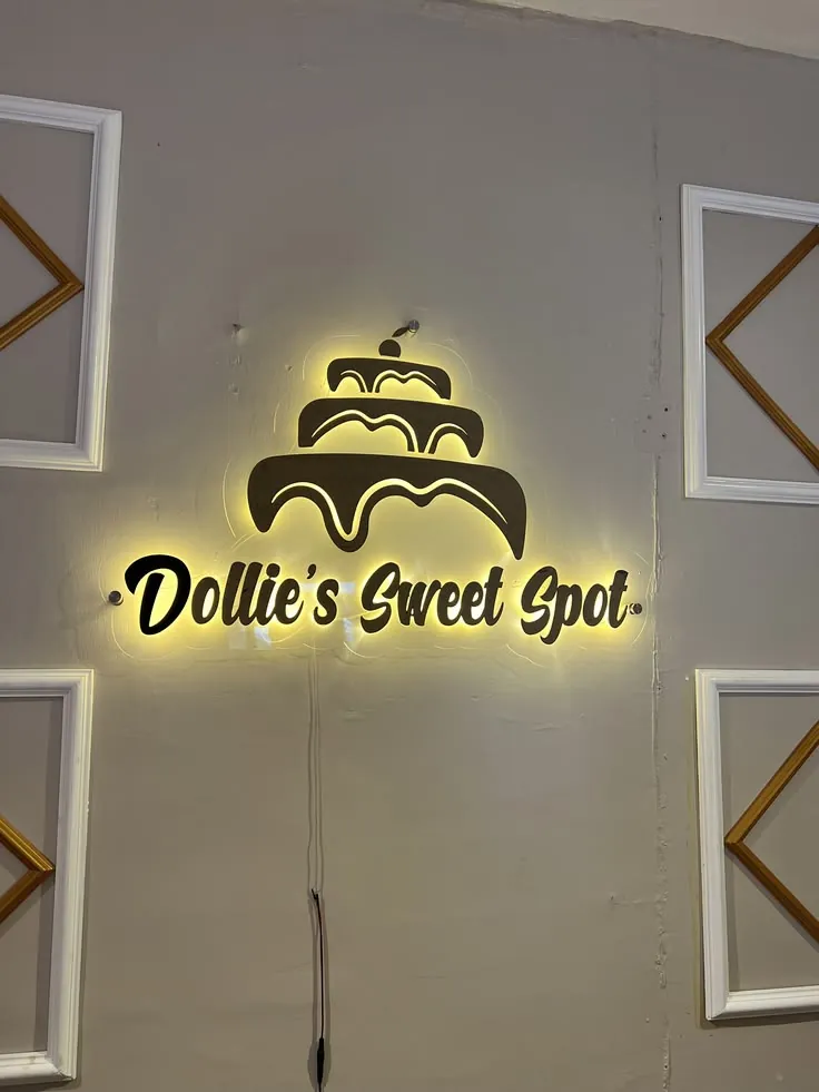 Backlit Bakery Logo Panel