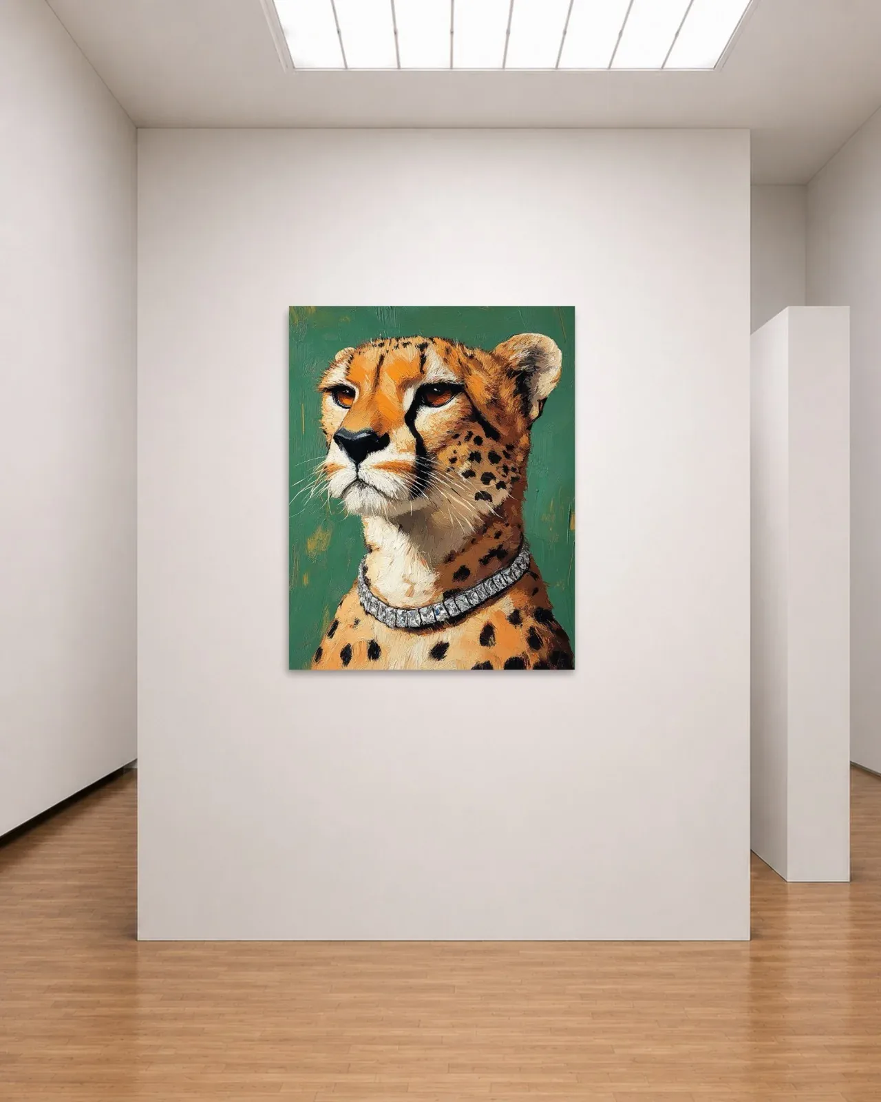 Cheetah portrait — second view