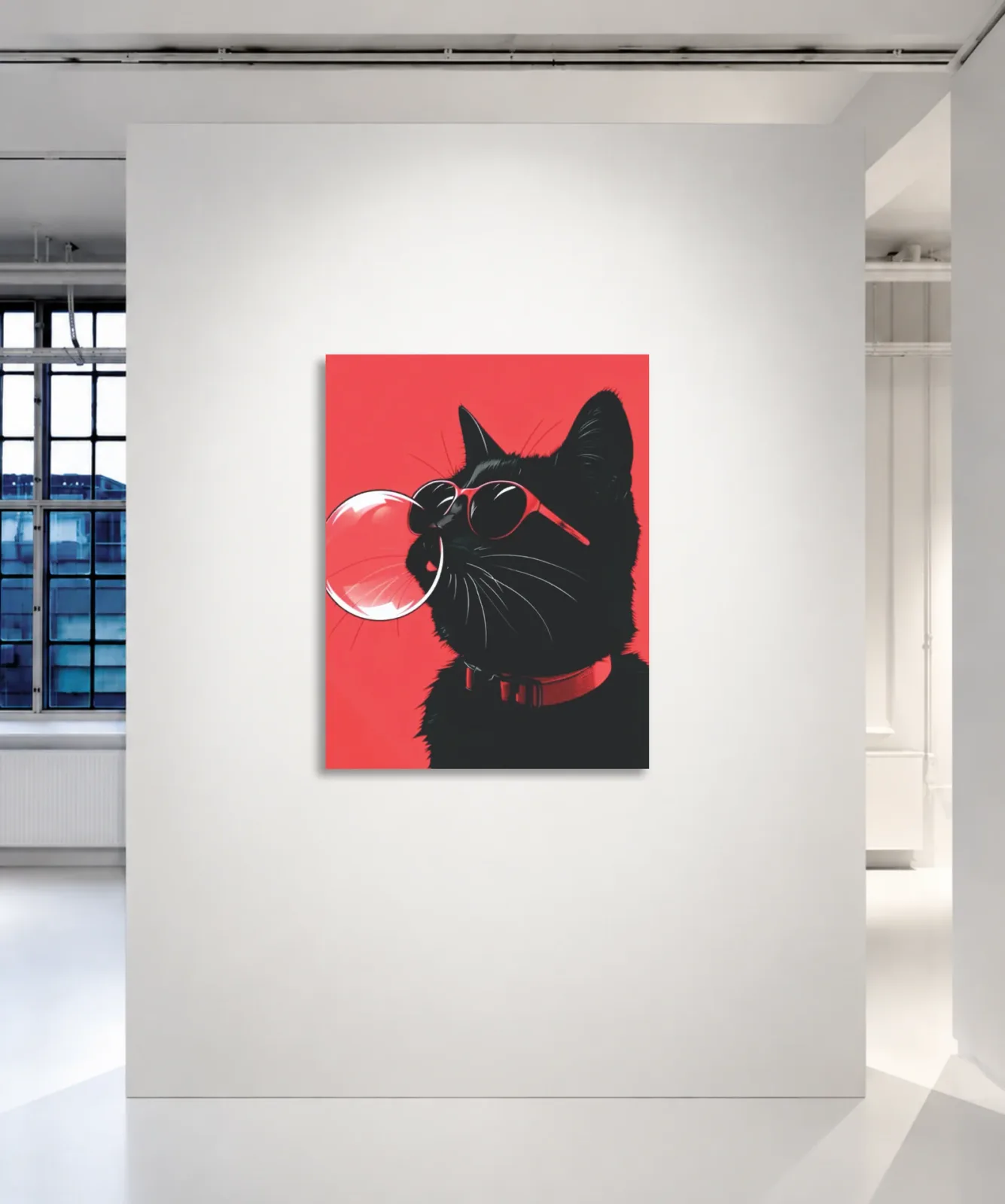 Cool cat — third view