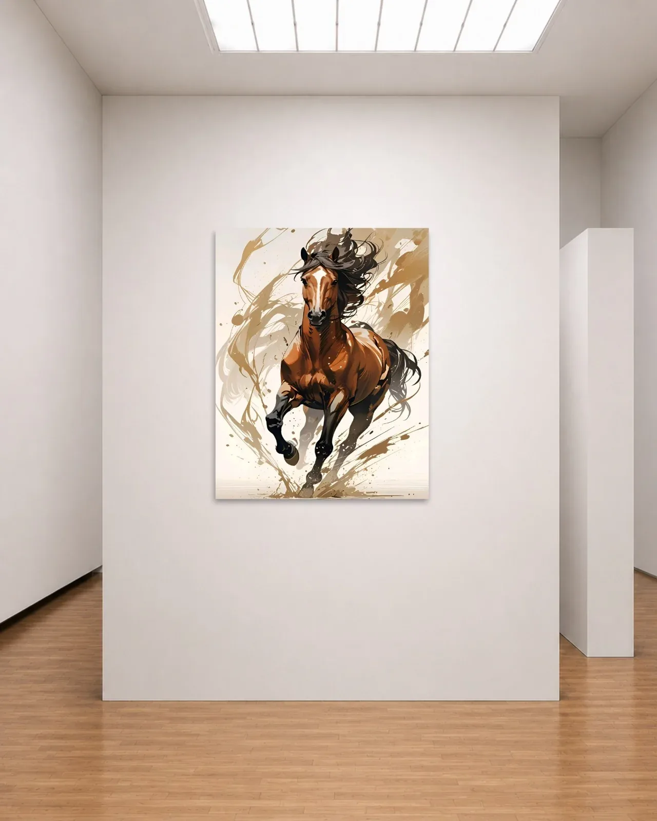 Wild Horse Canvas second view