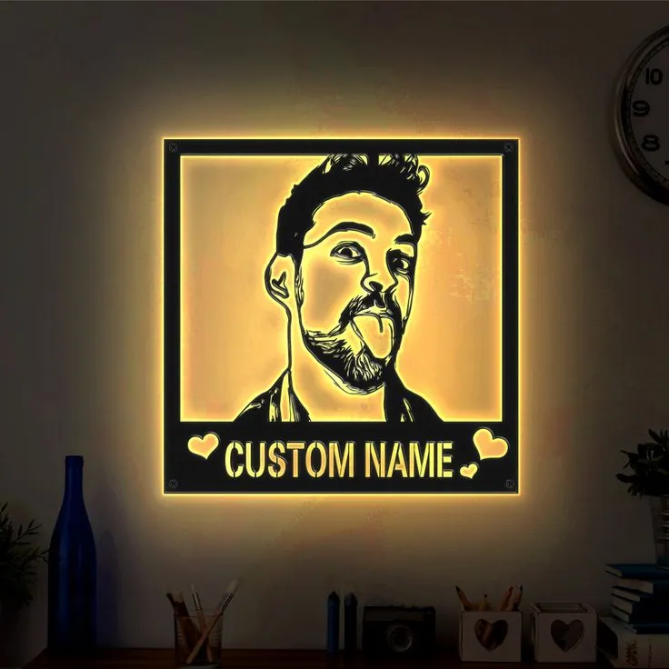 Custom Name personalised plaque